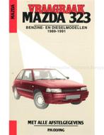 1989 - 1991 MAZDA 323, BENZINE | DIESEL, VRAAGBAAK, Auto diversen, Handleidingen en Instructieboekjes