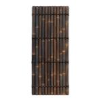 Bamboe schutting halfrond - 90 x 220 cm - Donker - Eviro Bam, Verzenden, Nieuw