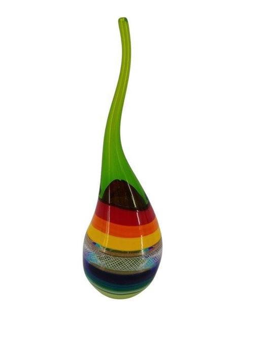 Vaas (3) - Glas - trio van Murano vazen, Antiek en Kunst, Antiek | Glas en Kristal