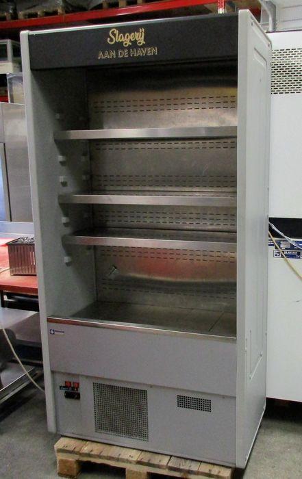 Wandkoeling Diamond met RVS schappen, 99cm, Stekkerklaar, Witgoed en Apparatuur, Koelkasten en IJskasten, Gebruikt