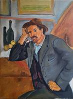 Scuola europea (XX), da Paul Cézanne - Fumatore di pipa