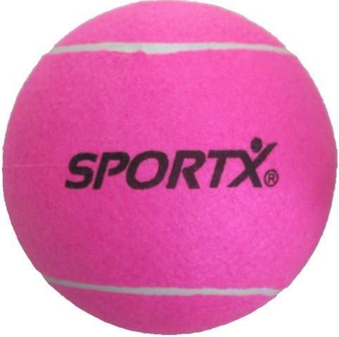 SportX - Jumbo Tennisbal XL - Roze | SportX -, Sport en Fitness, Voetbal, Nieuw, Verzenden