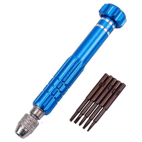 Precisie Schroevendraaier - Blauw - Geschikt voor smartphone, Doe-het-zelf en Verbouw, Gereedschap | Handgereedschap, Nieuw, Verzenden
