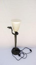 Daum / Edgar Brandt (attr.) - Tafellamp - cobra lamp -
