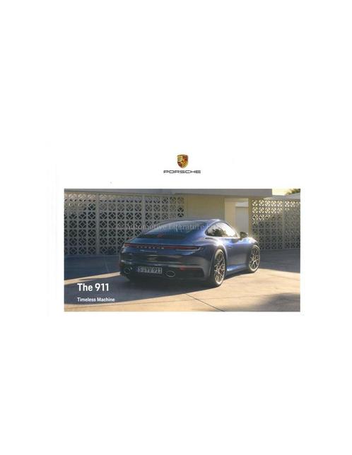 2021 PORSCHE 911 CARRERA | 911 TARGA HARDCOVER BROCHURE, Boeken, Auto's | Folders en Tijdschriften, Porsche