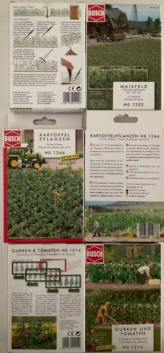 Busch, Ertl Collectibles H0 - Busch 1202 x3/ 1266 x3/ 1214, Hobby en Vrije tijd, Modeltreinen | H0