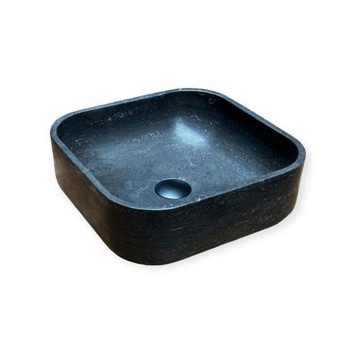 Waskom Casajoy Bold 36x36x12cm Natuursteen Vierkant, Doe-het-zelf en Verbouw, Sanitair, Overige typen, Nieuw, Ophalen of Verzenden