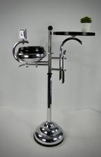 Demeyere tafeltje met asbak in chroom en bakeliet - Asbak -, Antiek en Kunst