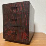 Traditional Japanese Kamakura-bori - Ladekast - Hout - Met