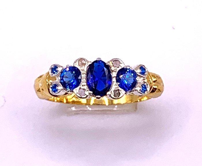 Zonder minimumprijs - Eeuwigheidsring - 9 kt. Geel goud,, Sieraden, Tassen en Uiterlijk, Antieke sieraden