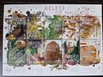Nederland 2019 - Complete set vellen Beleef de natuur, Postzegels en Munten, Postzegels | Nederland, Gestempeld