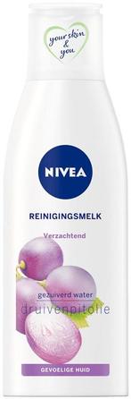 NIVEA VERZACHTENDE REINIGINGSMELK DRUIVENPITOLIE GEVOELIGE.., Verzenden, Nieuw
