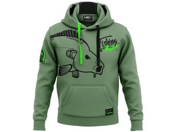 Karper Hoodie Carpfishing Mania Groen - Karper XL beschikbaar voor biedingen