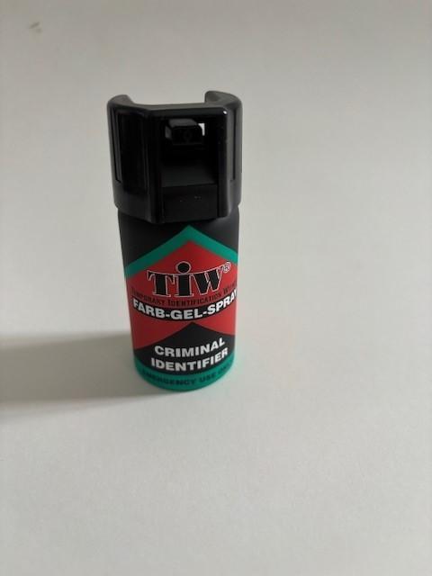 TIW zelfverdedigings farb spray, Sport en Fitness, Vechtsporten en Zelfverdediging, Nieuw, Verzenden