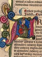 Giuditta / Judith - Bibbia, Biblia, Vulgata, Incunabolo,, Antiek en Kunst