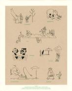 Joost Swarte - 2 Silkscreen - Joost Swarte strips - 7 Vertus, Nieuw