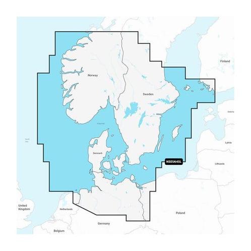 Garmin Navionics+™ | NSEU645L | microSD™/SD™ Skagerrak en, Watersport en Boten, Navigatiemiddelen en Scheepselektronica, Ophalen of Verzenden