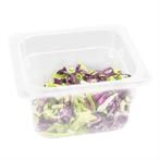 GGM Gastro | Polycarbonaat GN bak 1/6 - Helder - Hoogte: |, Verzenden
