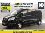 Ford Transit Custom 290 2.2 TDCI L2H1 Airco Cruise €207pm, Zwart, Nieuw, Ford, Handgeschakeld
