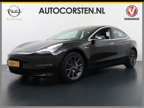 Zakelijke Lease |  Tesla Model 3 Long Range 75kWh 463PK 18, Auto's, Tesla, Lease, Zwart, Automaat, Hatchback, Financial lease