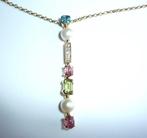 Ketting met hanger - 18 karaat Geel goud - 9.14ct. tw.