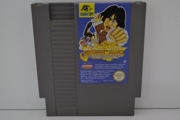 Jackie Chan´s Action Kung Fu (NES FRA), Spelcomputers en Games, Games | Nintendo NES, 1 speler, Zo goed als nieuw, Verzenden