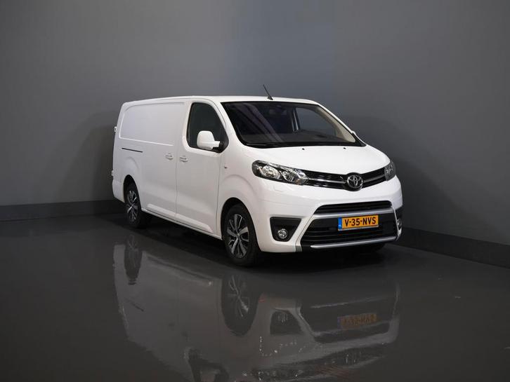 Toyota ProAce Worker 2.0 Aut. L3 Adapt.Cruise/ Headup/ Stand, Auto's, Bestelauto's, Onderhoudsboekje, Lease, Automaat, Wit, Gebruikt