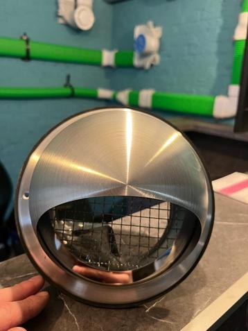 Muurdoorvoer Bol Rvs 160mm WTW beschikbaar voor biedingen