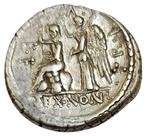 Romeinse Republiek. M. Nonius Sufenas, 59 BC. Denarius