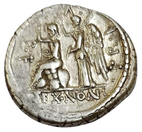 Romeinse Republiek. M. Nonius Sufenas, 59 BC. Denarius, Postzegels en Munten, Munten | Europa | Niet-Euromunten