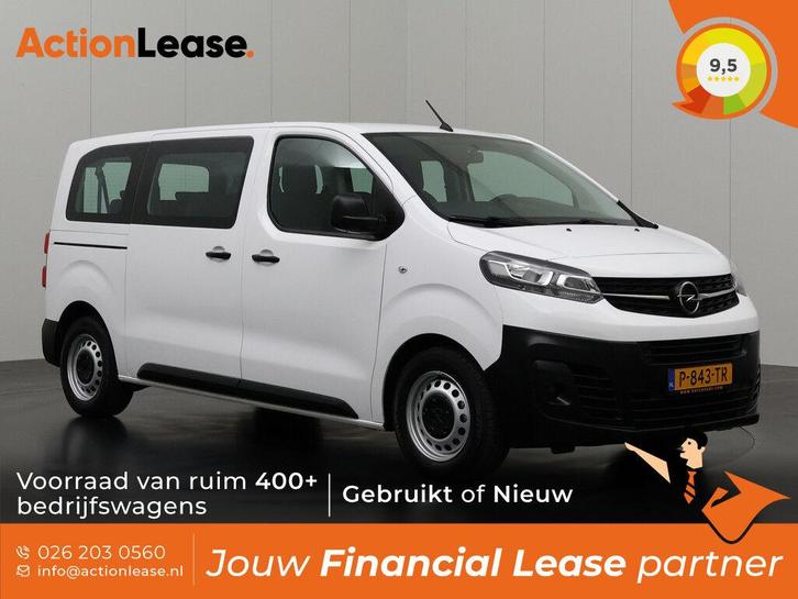 Opel Vivaro Combi  2021 €308 per maand, Auto's, Bestelauto's, Dealer onderhouden, Te koop, Zwart, Handgeschakeld, Financial lease