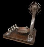 Antique equestrian relic ashtray conquistador huasó gaucho, Antiek en Kunst