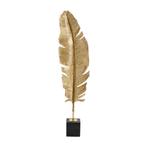 *WOONWINKEL* Kare Design Deco Feather 1 Grote Gouden Veer 1, Huis en Inrichting, Woonaccessoires | Overige, Nieuw, Verzenden