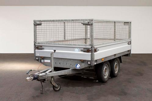 Hapert plateauwagen 2000Kg + loofrekken Plateauwagen, Auto diversen, Aanhangers en Bagagewagens, Gebruikt, Ophalen of Verzenden