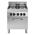 Modular Fun 700 Gasfornuis met oven | 4-Pits, Verzenden, Nieuw in verpakking