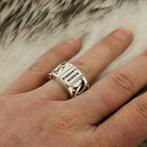 Zilveren Buddha to Buddha ring | Esther (zilveren ring), Sieraden, Tassen en Uiterlijk, Ringen, Gebruikt, Ophalen of Verzenden