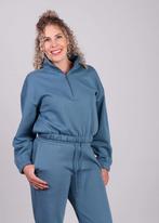 -50% Moss Copenhagen  Moss Copenhagen Licht sweater halve ri, Kleding | Dames, Truien en Vesten, Verzenden, Nieuw, Blauw