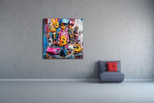 PLM-Art - Bitcoin Boy XL, Antiek en Kunst, Kunst | Designobjecten