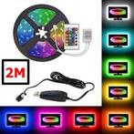 RGB IP20 LED Strip SMD3528 60led p/m met USB adapter en R..., Huis en Inrichting, Lampen | Overige, Verzenden, Nieuw