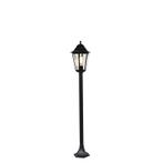 Staande buitenlantaarn zwart 120 cm IP44 - New Orleans, Tuin en Terras, Buitenverlichting, Nieuw, 50 tot 250 watt