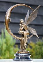 Beeld, moon fairy - 40 cm - brons marmer