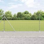 vidaXL Weidehekwerk Zilver 50 x 1.2 m Gegalvaniseerd staal, Tuin en Terras, Schuttingen, Verzenden, Nieuw, IJzer