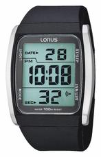 Lorus R2303HX9 herenhorloge - Kunststof - Zwart - Ø 40 mm, Verzenden, Nieuw