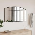 vidaXL Wandspiegel boog 100x60 cm ijzer zwart, Huis en Inrichting, Woonaccessoires | Spiegels, Verzenden, Nieuw