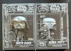 Funko - Funko Pop Die Cast: Boba Fett + Darth Vader - CHASE