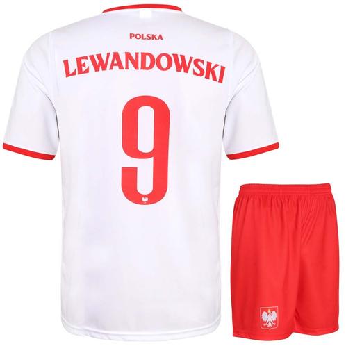 Kingdo Polen Lewandowski Voetbaltenue - Kind en Volwassenen, Sport en Fitness, Voetbal, Nieuw, Verzenden