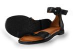 Sandalen in maat 39 Zwart | 10% extra korting, Verzenden, Zwart, Sandalen of Muiltjes, Zo goed als nieuw