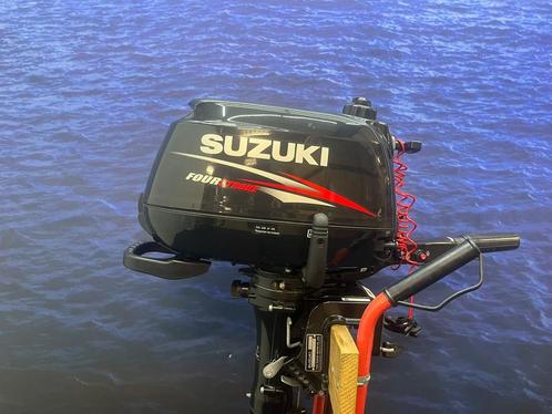 Suzuki 6 pk buitenboordmotor, Watersport en Boten, Buiten- en Binnenboordmotoren, Buitenboordmotor, 5 tot 10 pk, Viertaktmotor