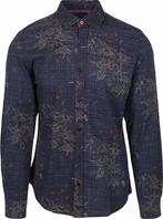 NZA Overhemd Gunner Print Navy maat L Heren, Kleding | Heren, Overhemden, Verzenden, Nieuw, Blauw, New Zealand Auckland