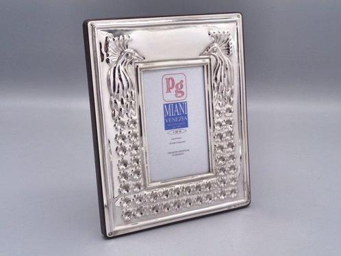 PG-Miani Argenteria - Fotolijst - .925 zilver - Pavoni 6x9, Antiek en Kunst, Antiek | Goud en Zilver